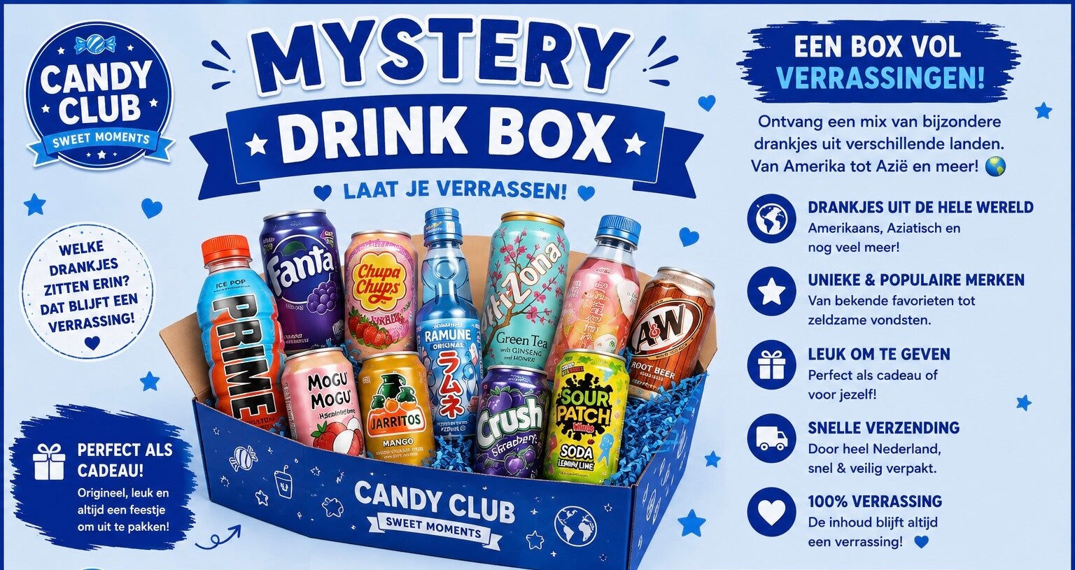Candy Club Mystery Drink Box