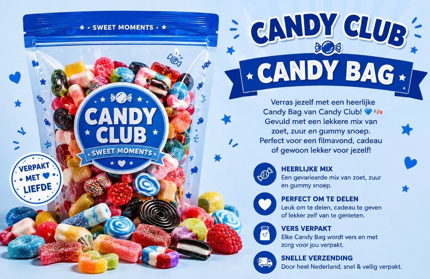Candy Club Candy Bag