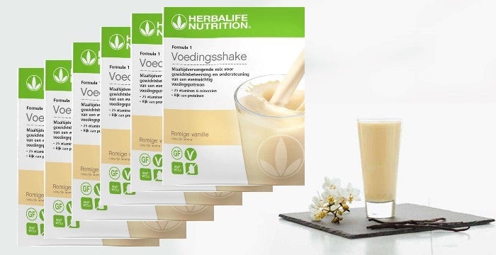 053K F1 romige vanille 7 zakjes per doosje 26 gr pp