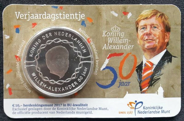 10 euro Nederland 2017 Verjaardagstientje BU 