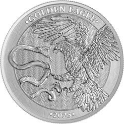 5 euro Malta 2025 Golden Eagle 1 oz Zilver BU