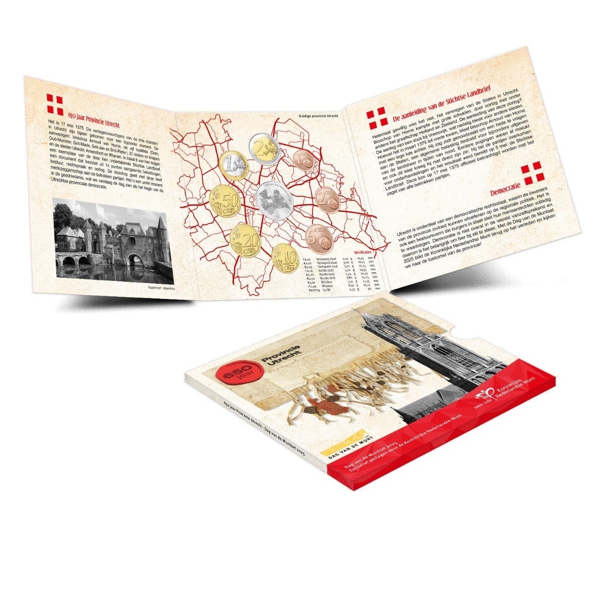 Dag van de Munt set 2025 650 jaar Utrecht