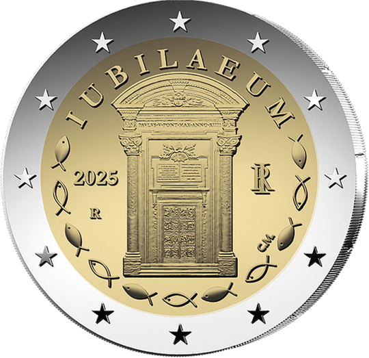 2 euro Italie 2025 Jubeljaar UNC