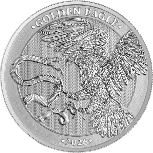 5 euro Malta 2026 Golden Eagle 1 oz Zilver BU