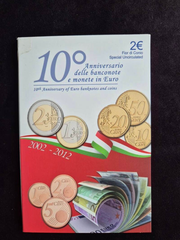 2 euro Italie 2012 Tien Jaar Euro BU coincard