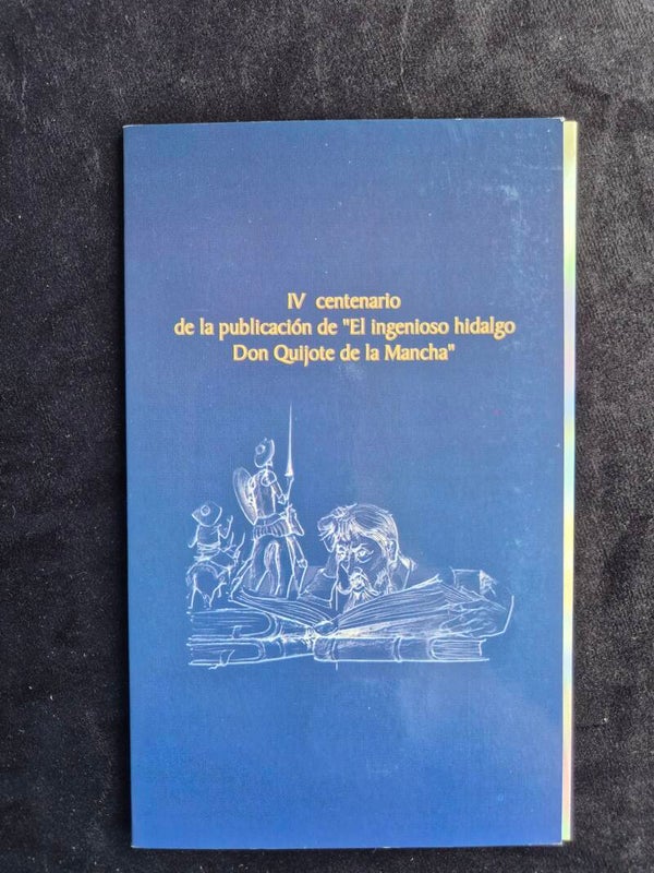 2 euro Spanje 2005 Don Quichote BU in numisbrief / coincard