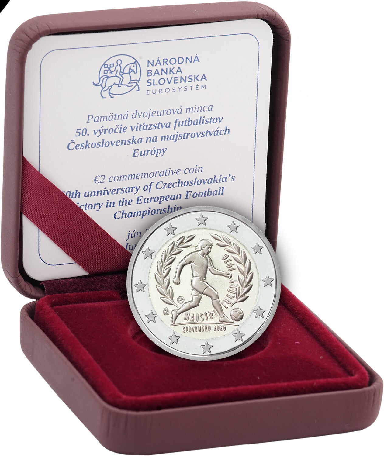 2 euro Slowakije 2026 Europacup PROOF