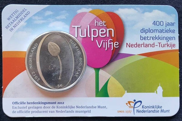 5 euro Nederland 2012 Het Tulpen Vijfje UNC 