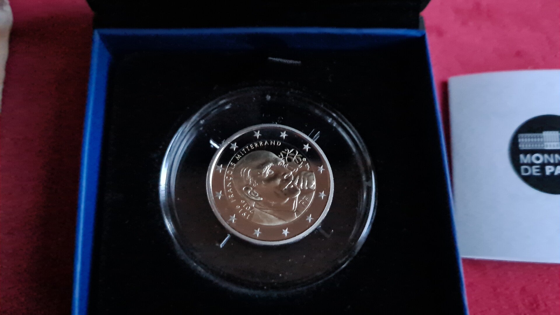 2 euro Frankrijk 2016 100 jaar Francois Mitterand PROOF | Bildtmunt