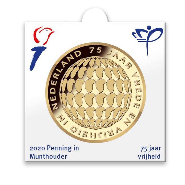 KNM HCF 2020 penning 75 jaar vrijheid