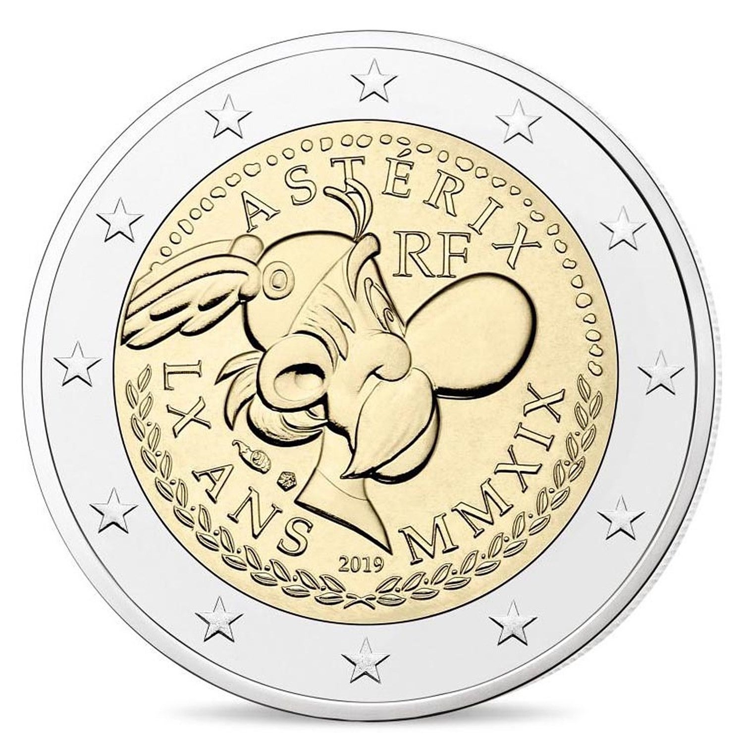 2 euro Frankrijk 2019 Asterix en Obelix UNC