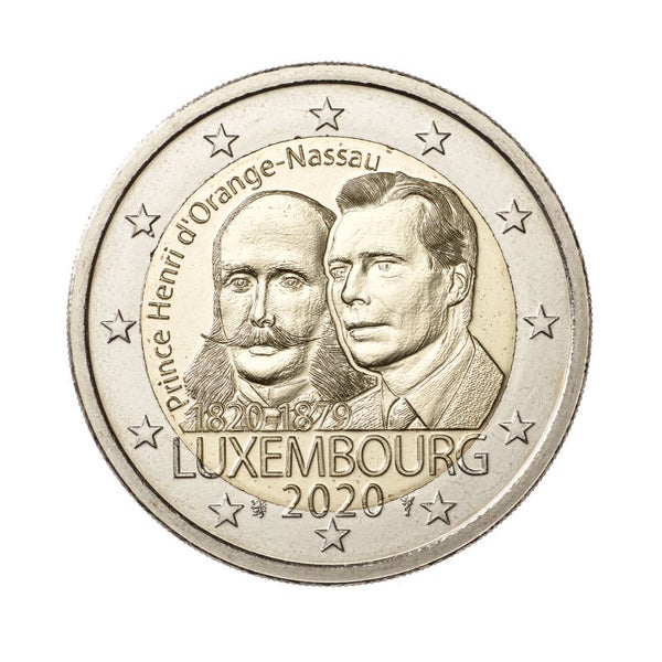 2 euro Luxemburg 2020 Prince Henri UNC