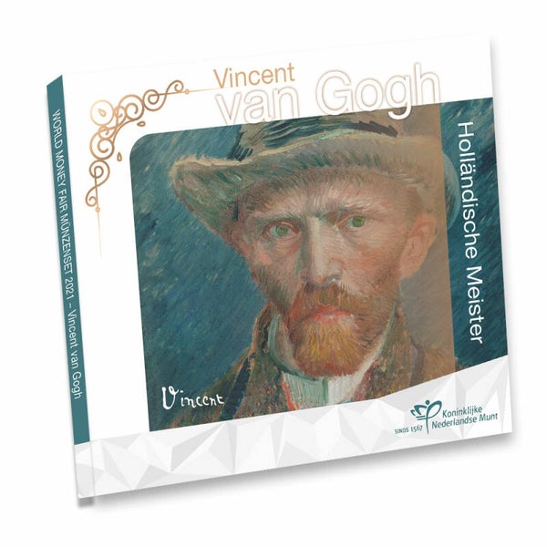 Nederland World Money Fair set 2021 Vincent van Gogh