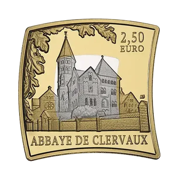2,5 euro Luxemburg 2026 Abdij van Clervaux PROOF