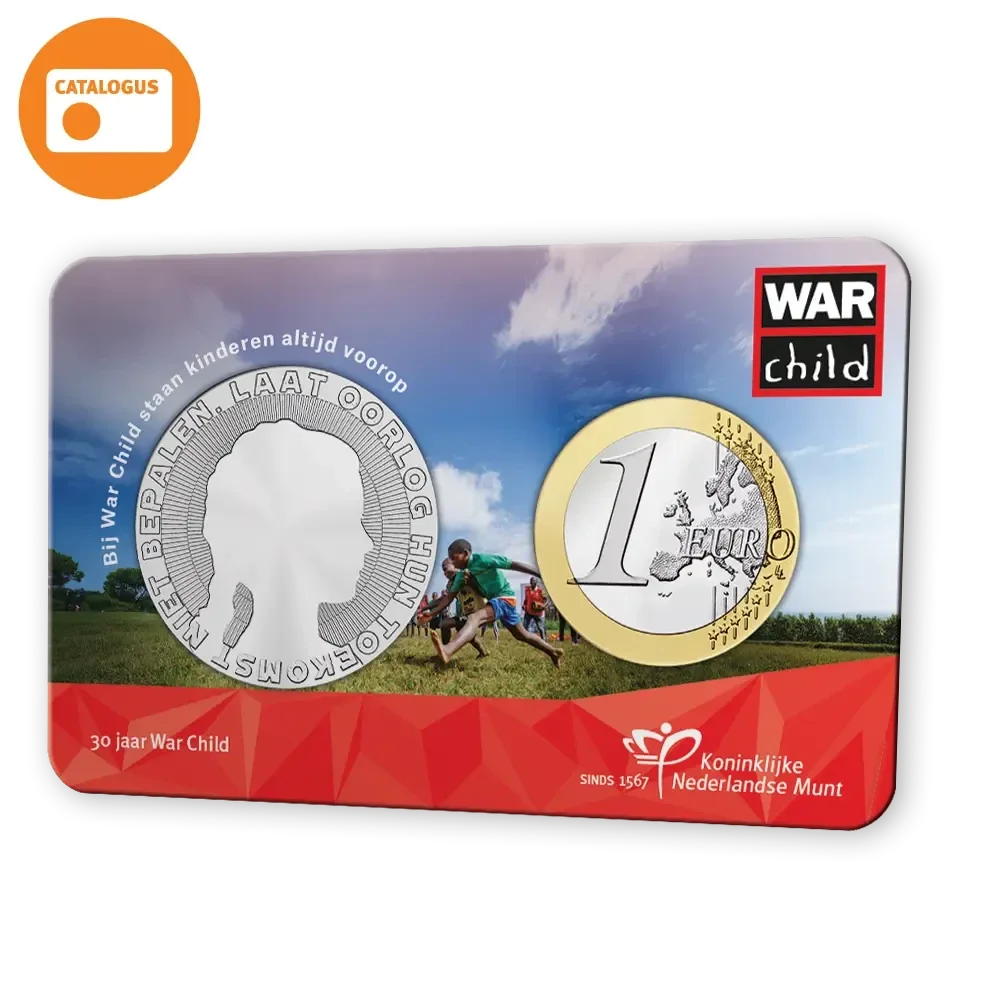 Nederland 2025 30 jaar War Child in coincard