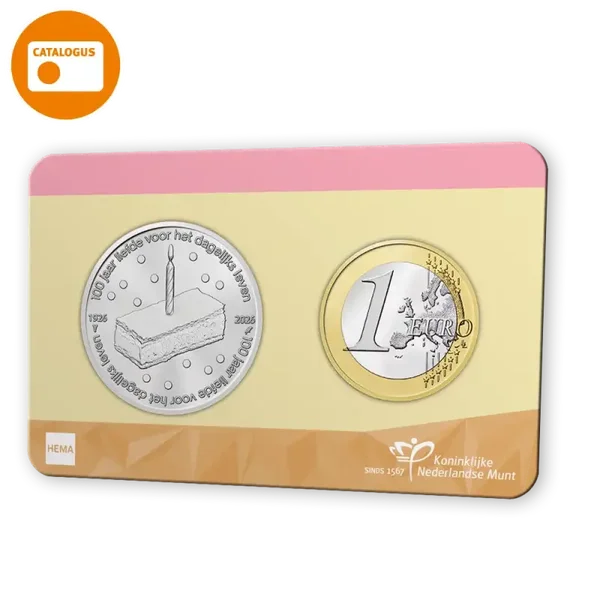 Nederland 2026 100 jaar HEMA in coincard