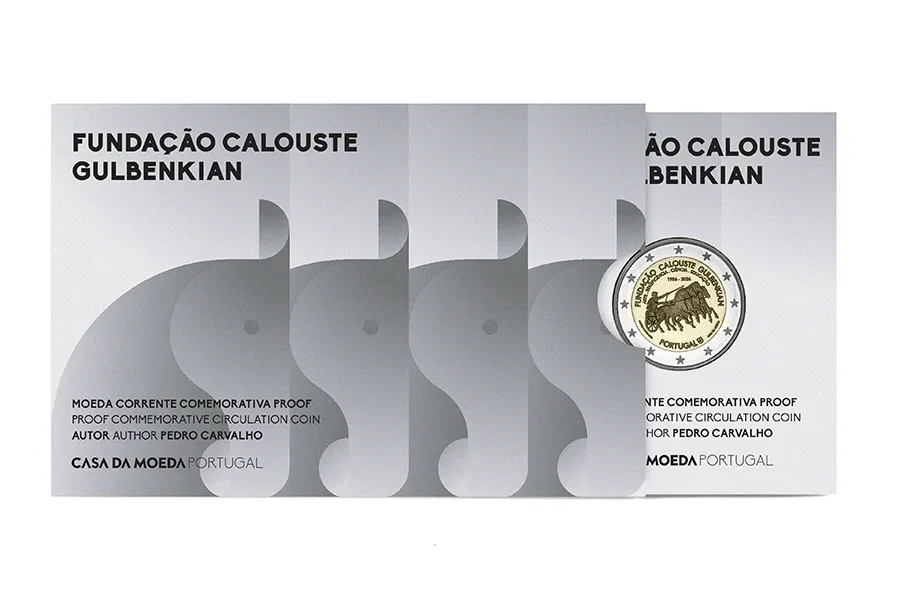2 euro Portugal 2026 Fundação Calouste Gulbenkian PROOF