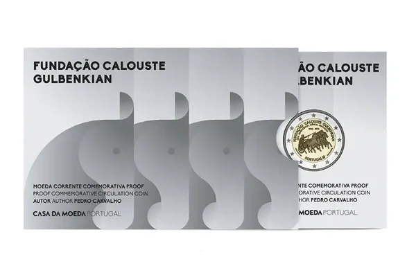2 euro Portugal 2026 Fundação Calouste Gulbenkian PROOF