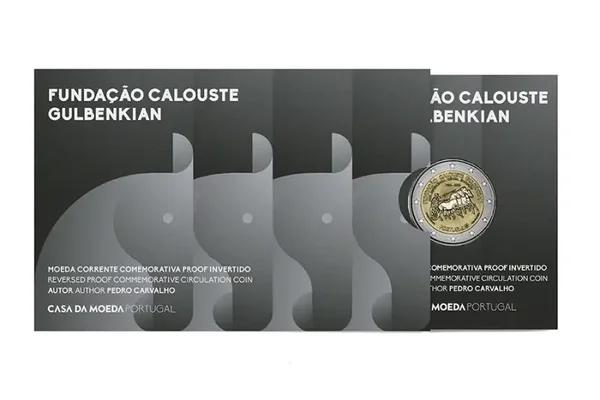 2 euro Portugal 2026 Fundação Calouste Gulbenkian Reverse Proof