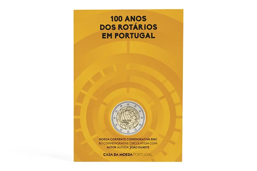2 euro Portugal 2026 Rotary Club BU coincard