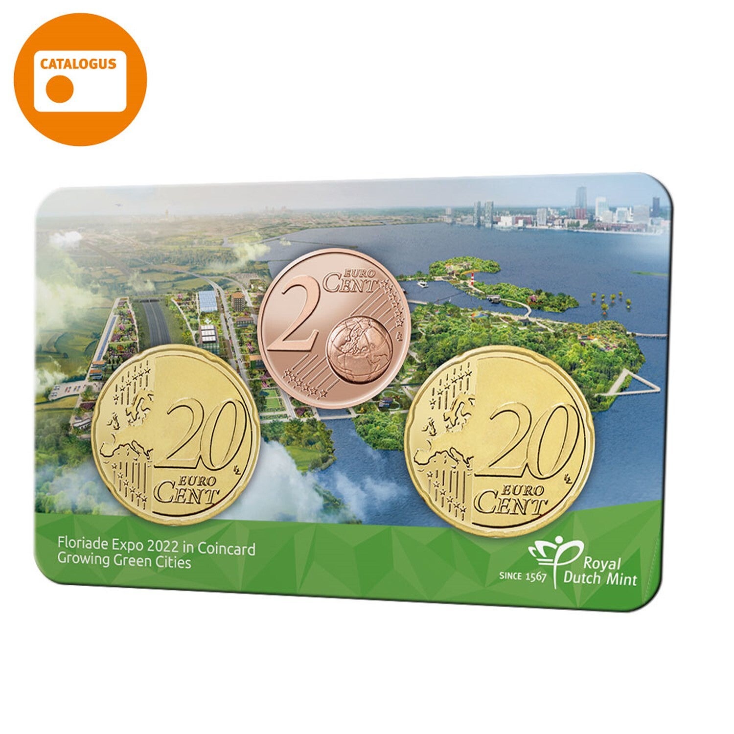 Nederland 2022 Floriade Expo 2022 in coincard