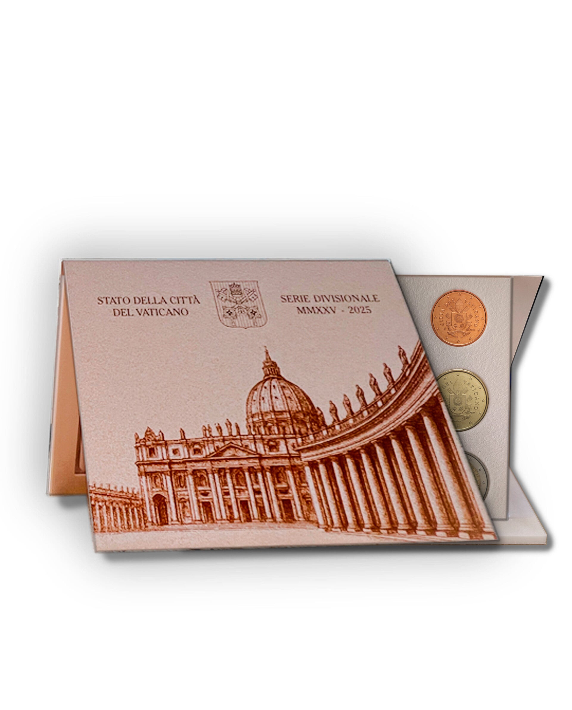 BU set Vaticaan 2025 blister