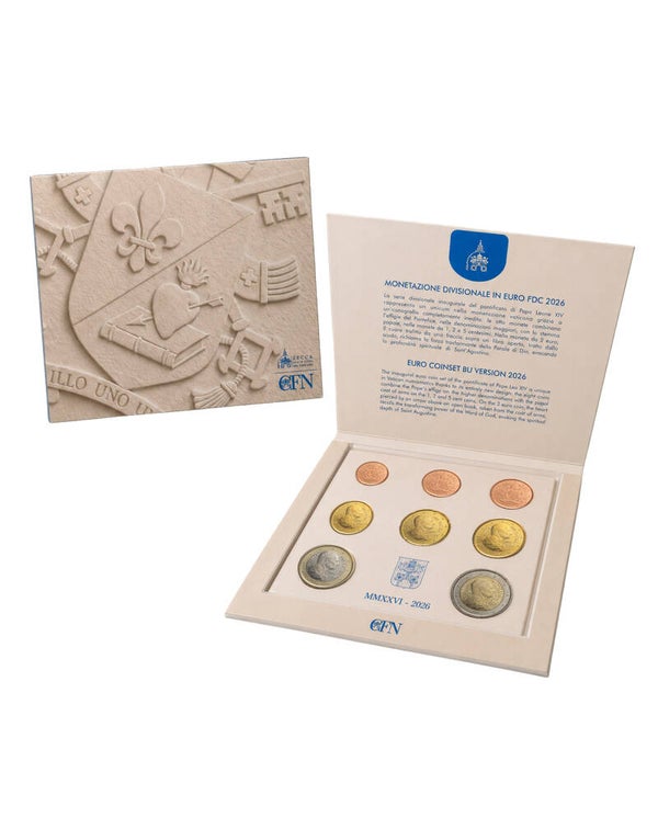 BU set Vaticaan 2026 blister