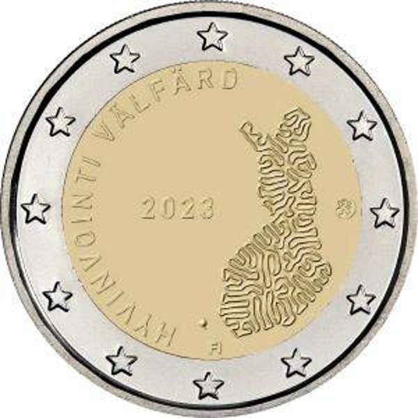 2 euro Finland 2023 Sociale en gezondheidsdiensten UNC