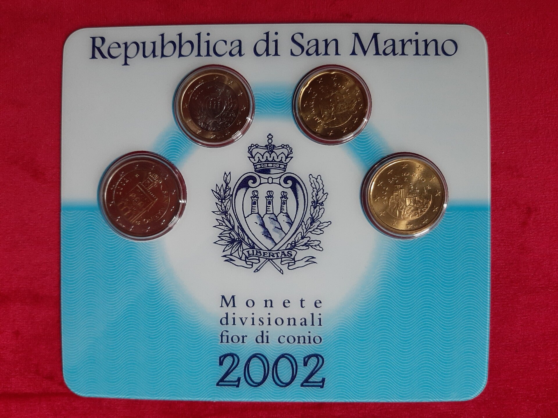 Mini set San Marino 2002