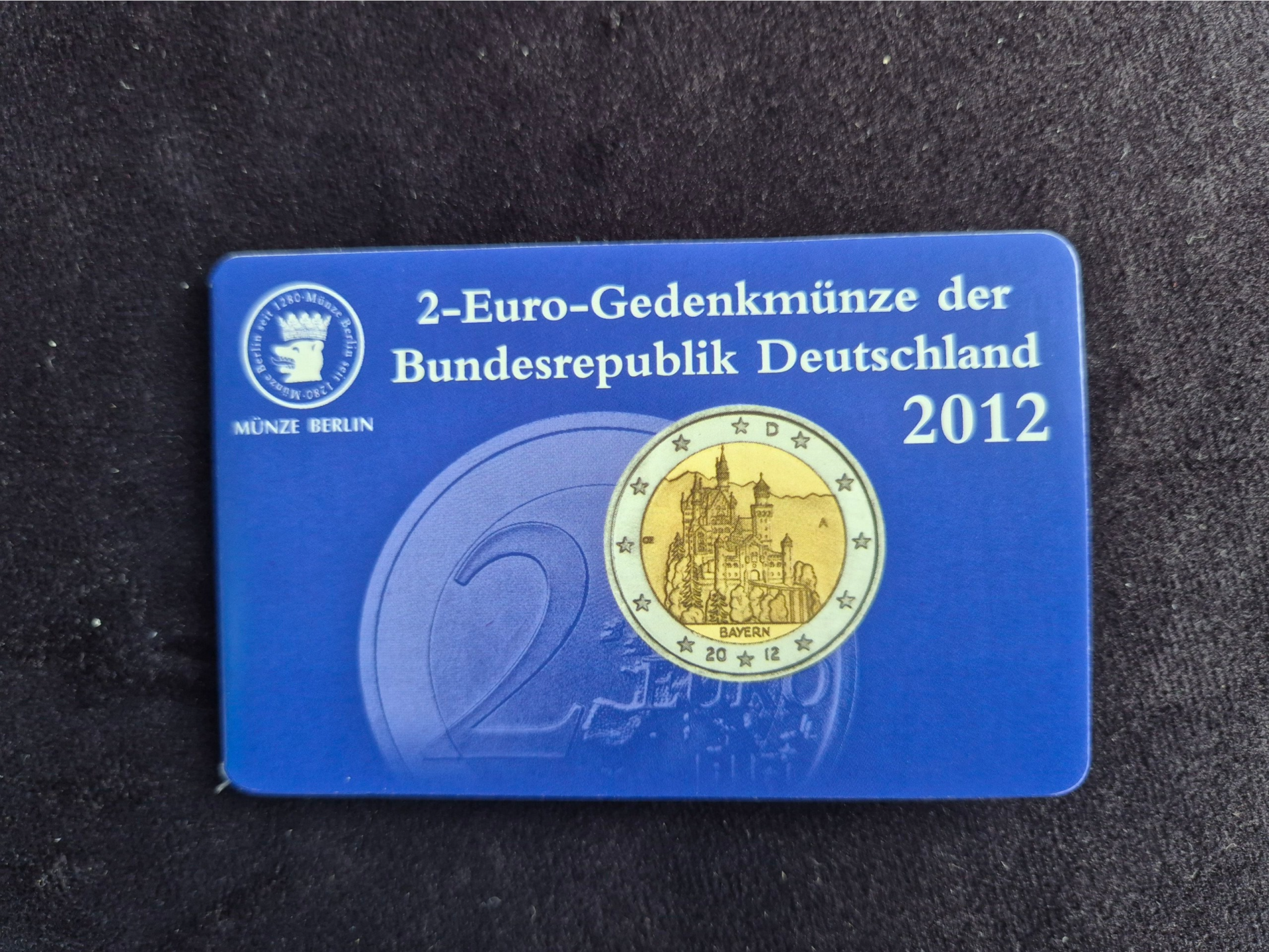 2 euro Duitsland 2013 Elysee A coincard