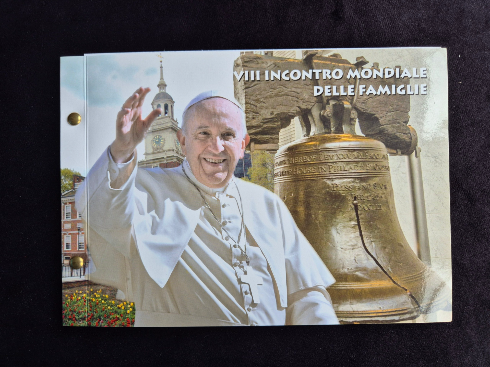 2 euro Vaticaan 2015 Wereld Familiedagen BU in numisbrief