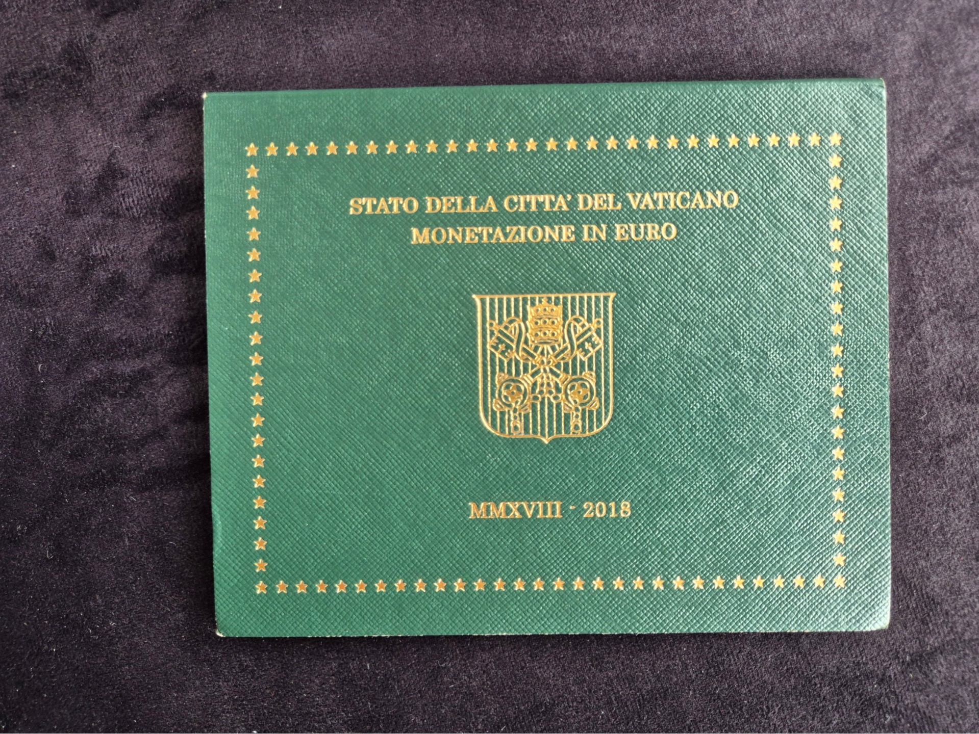 BU set Vaticaan 2018 blister