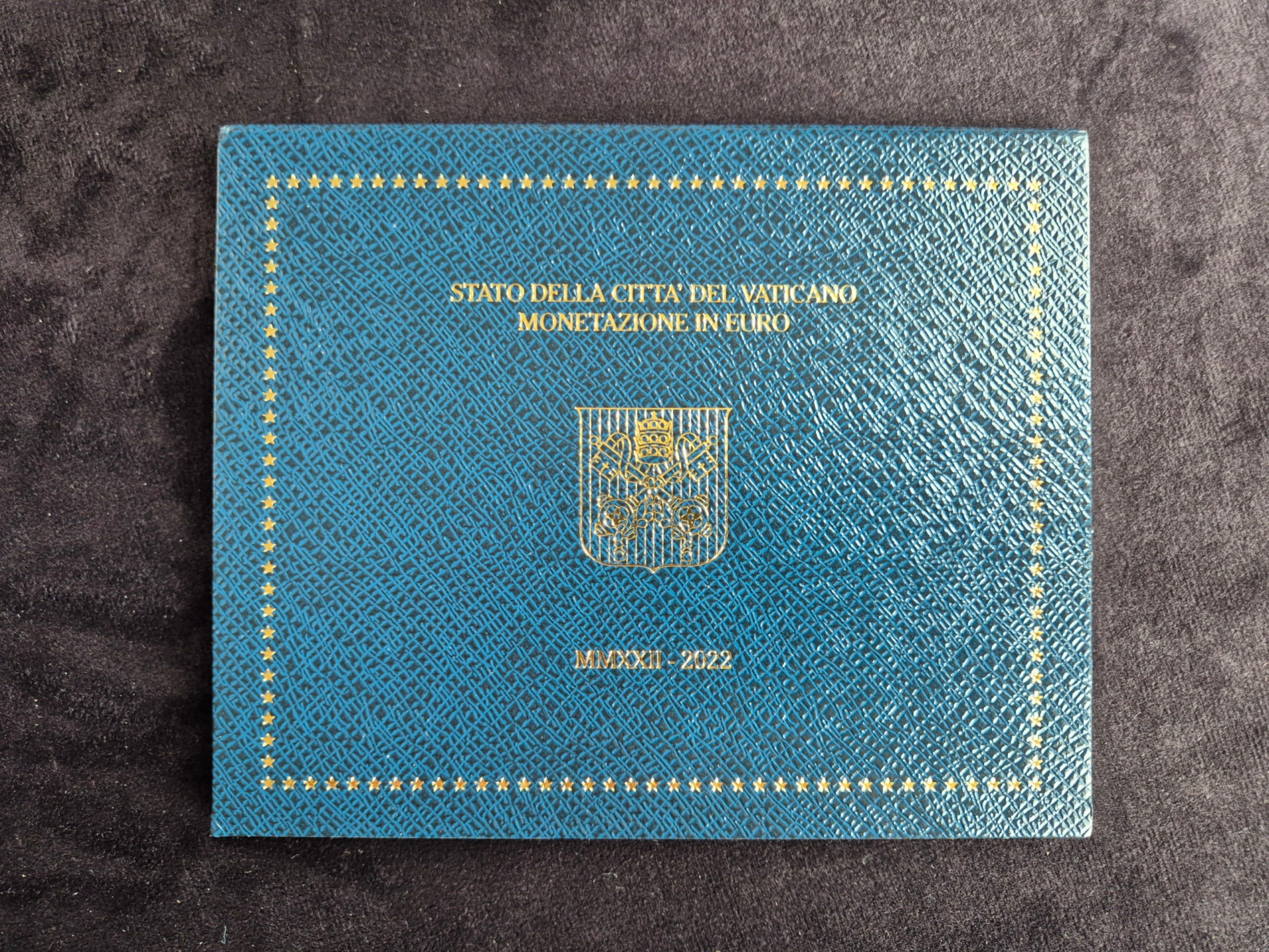 BU set Vaticaan 2022 blister