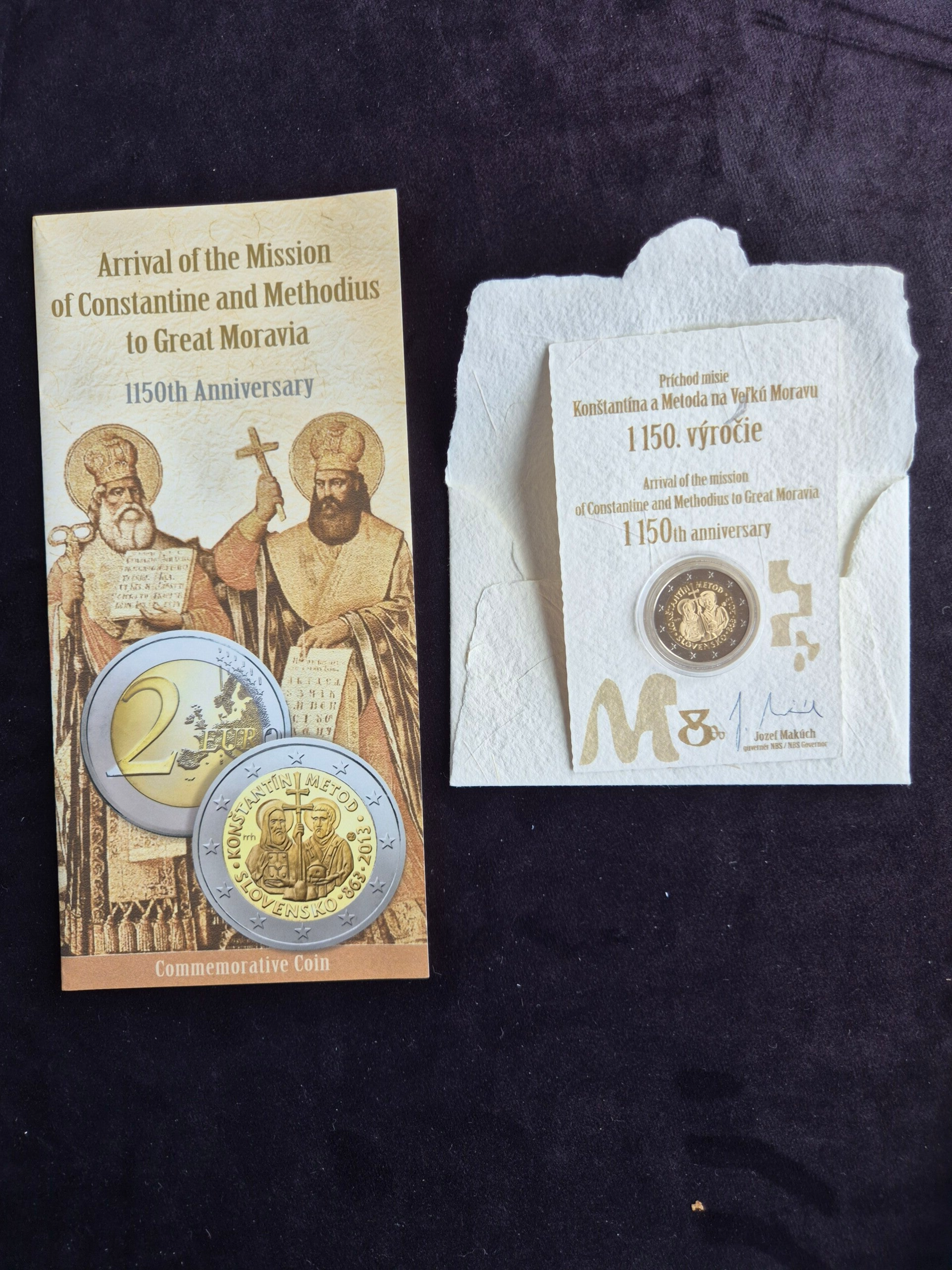 2 euro Slowakije 2013 St. Cyrillus PROOF