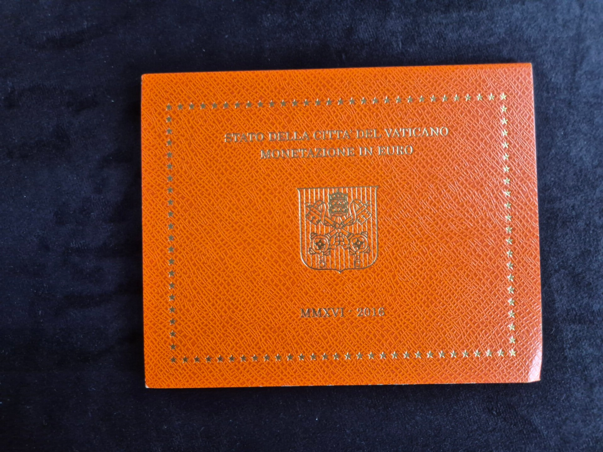 BU set Vaticaan 2016 blister
