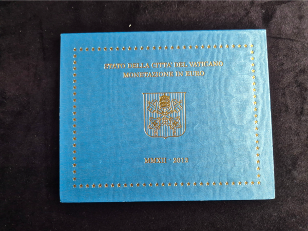 BU set Vaticaan 2012 blister