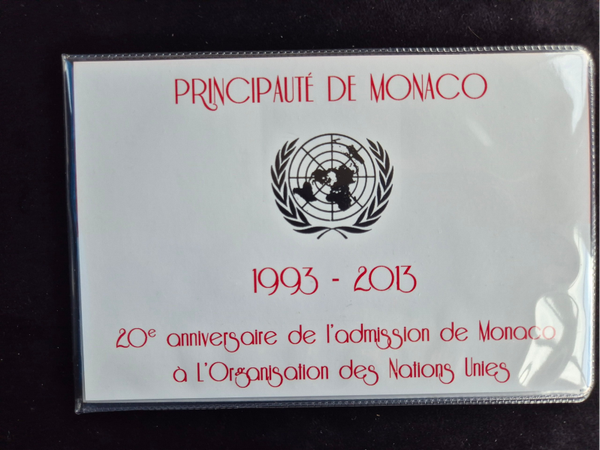 2 euro Monaco 2013 VN UNC in coincard
