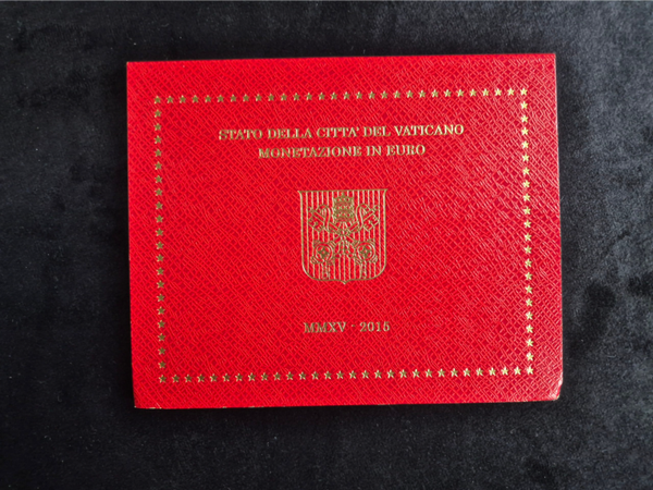 BU set Vaticaan 2015 blister