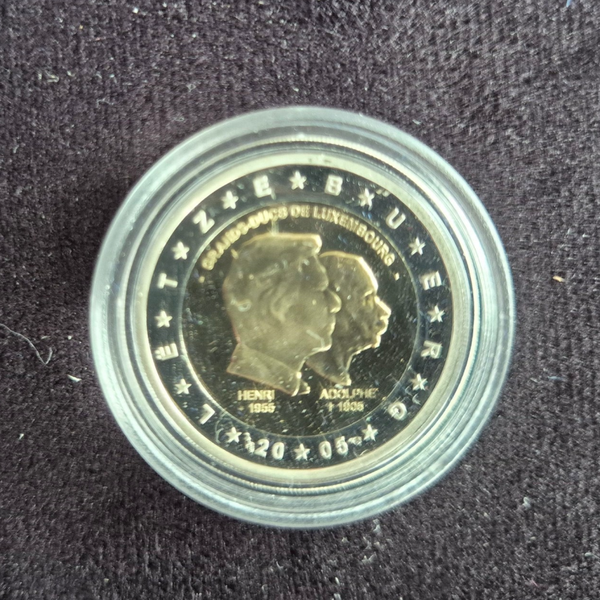 2 euro Luxemburg 2005 Henri en Adolphe PROOF