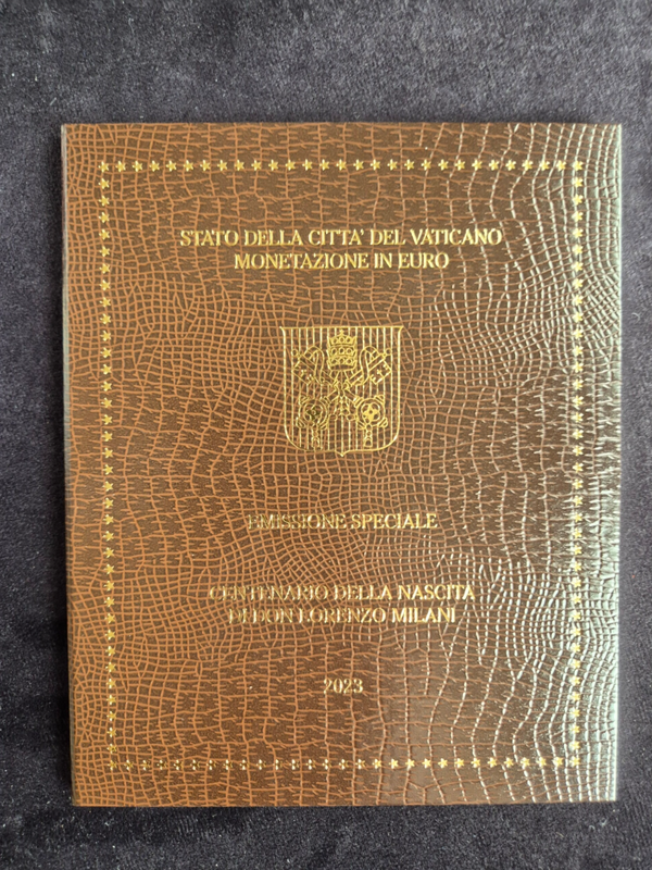 BU set Vaticaan 2023 + 5 euro blister