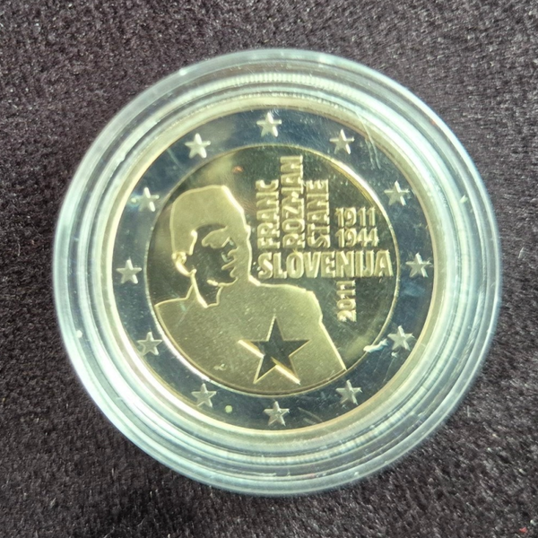 2 euro Slovenie 2011 Franc Rozman-Stane PROOF
