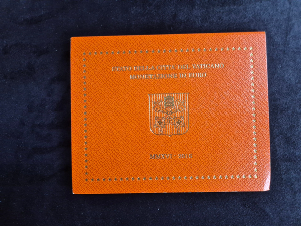BU set Vaticaan 2016 blister