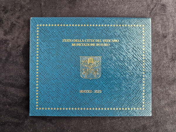 BU set Vaticaan 2022 blister