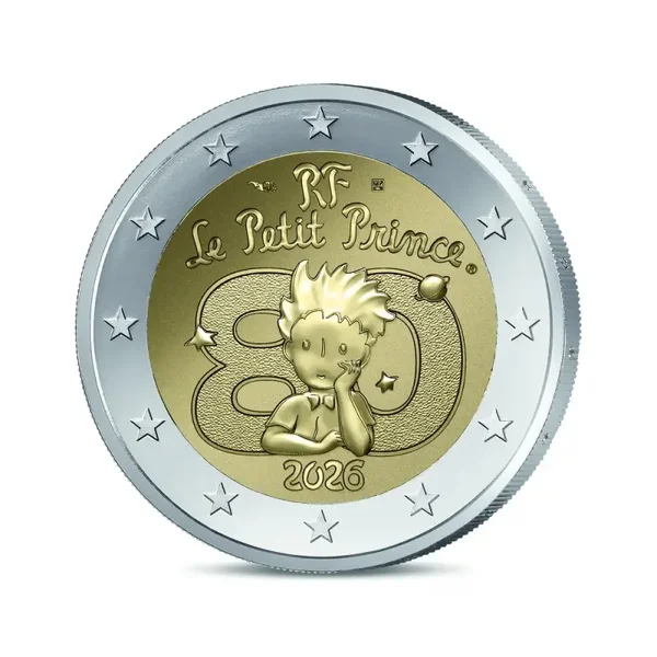 2 euro Frankrijk 2026 Le Petit Prince (De Kleine Prins) UNC