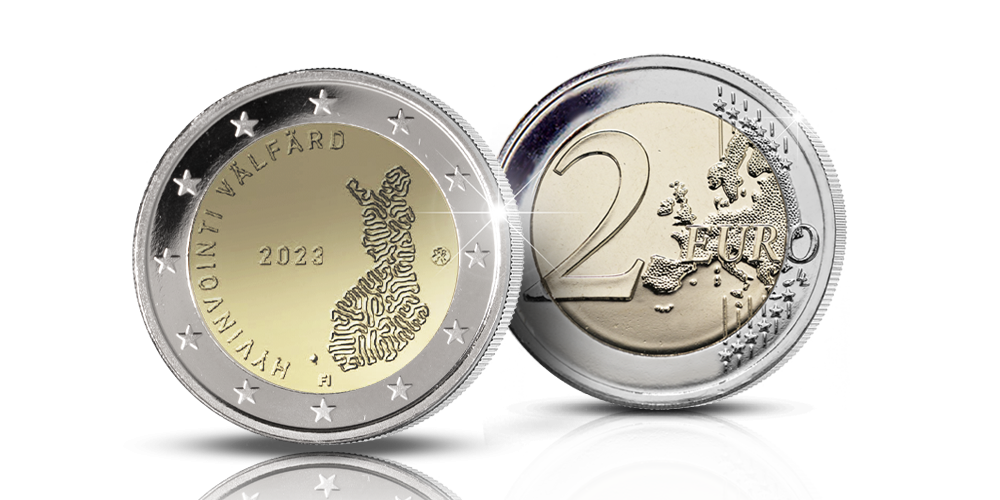 2 euro Finland 2023 Sociale en gezondheidsdiensten PROOF