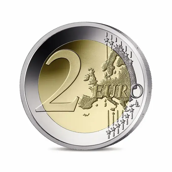 2 euro Frankrijk 2026 400 jaar Franse Marine PROOF in kleur