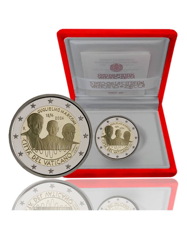 2 euro Vaticaan 2024 Marconi PROOF