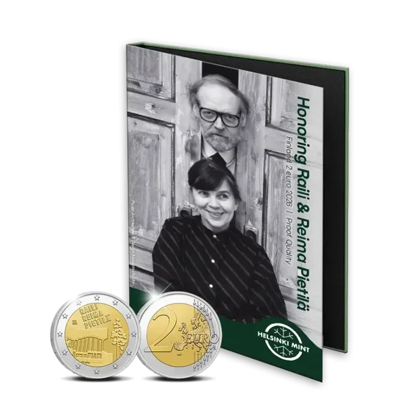 2 euro Finland 2026 Raili & Reima Pietilä PROOF