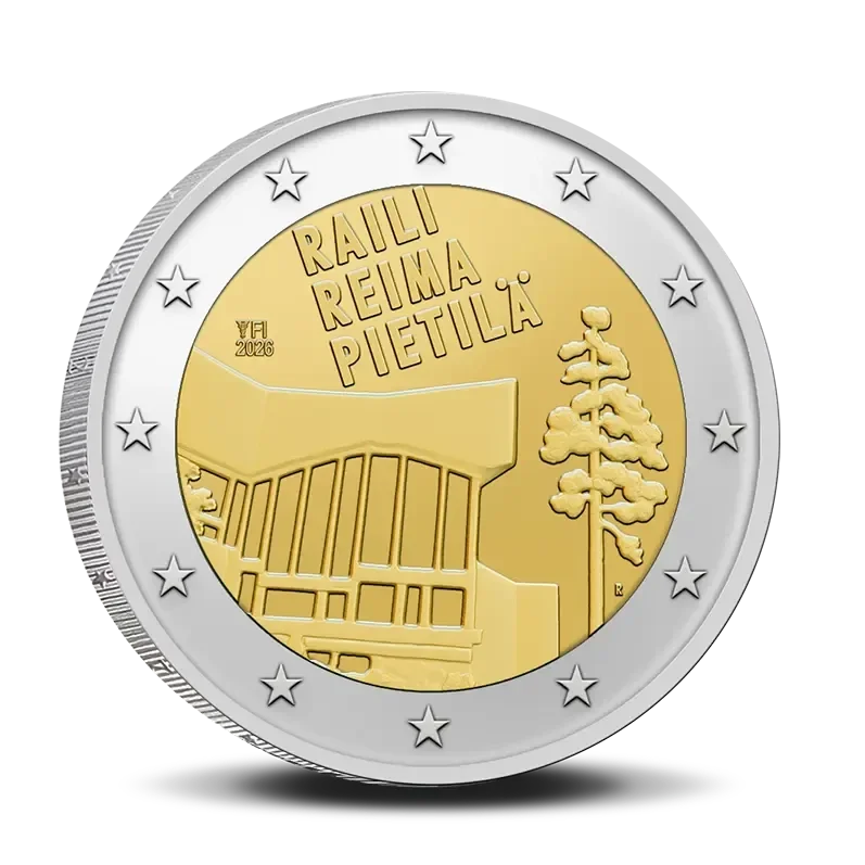 2 euro Finland 2026 Raili & Reima Pietilä UNC