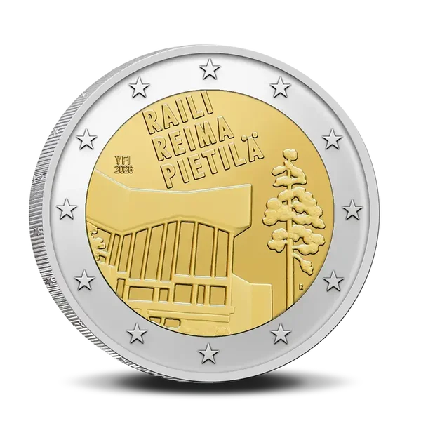 2 euro Finland 2026 Raili & Reima Pietilä UNC